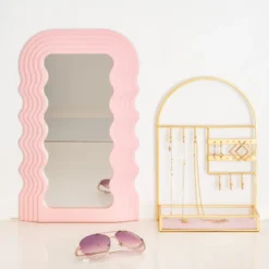 Miroir deco ondule s