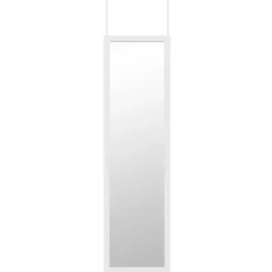 Miroir de porte blanc 30x120cm
