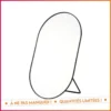 Miroir de salle de bain oval