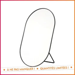 Miroir de salle de bain oval
