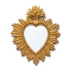 Miroir ex voto coeur m