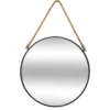 Miroir metal corde d38cm
