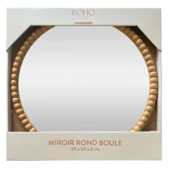 Miroir rond boule