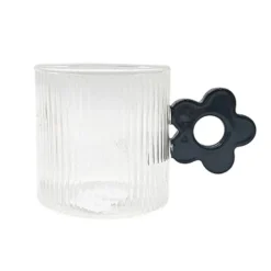 Mug strie hanse marguerite 2 ass