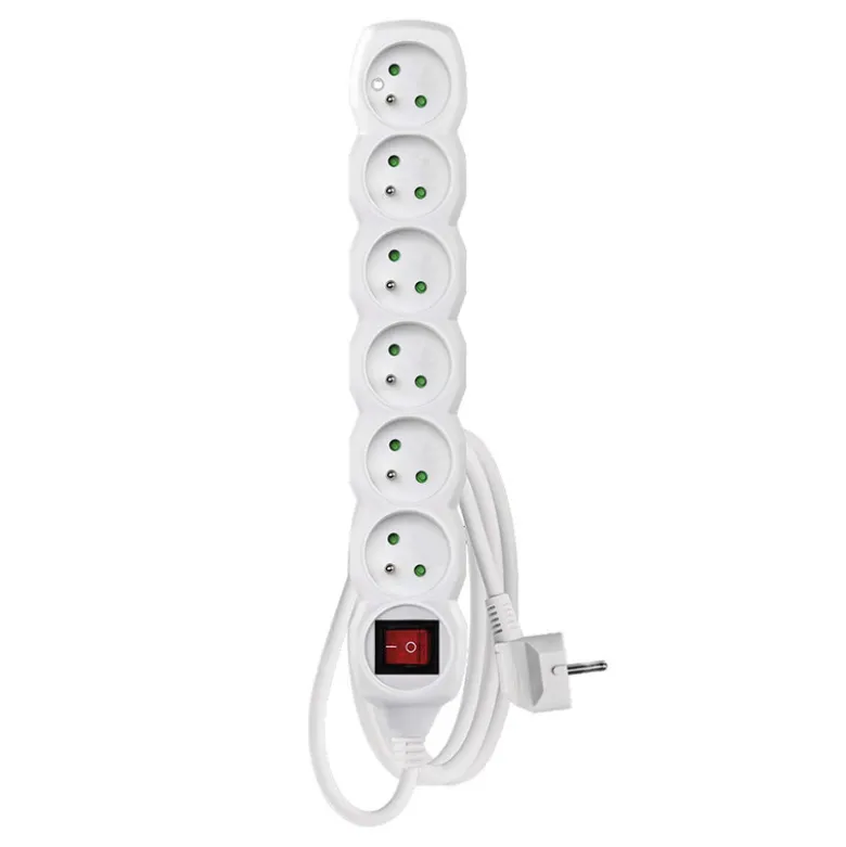 Multiprise 6 prises 90cm