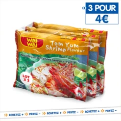 Nouilles instantanees crevette