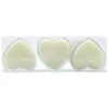 Pack de 3 bougies coeur