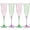 Pack de 4 flutes a champagne fle