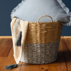 Panier bicolore