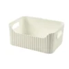Paniere de rangement blanc