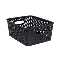 Paniere de rangement chevron