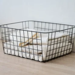 Paniere de rangement metal