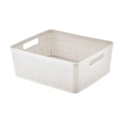 Paniere rectangulaire effet lin