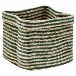 Panier pli jute tito 30x30