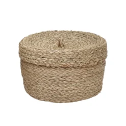 Panier rond avec couvercle s