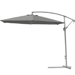 Parasol deporte 3m gris clair