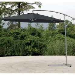 Parasol deporte 3m gris fonce