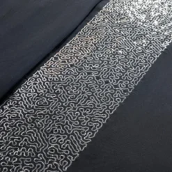 Parure sequin 220x240 noir