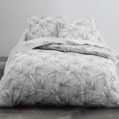 Parure simply 200x200 feuille tr