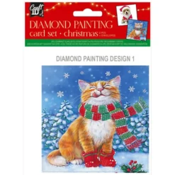 Peinture diamant noel 13x13cm