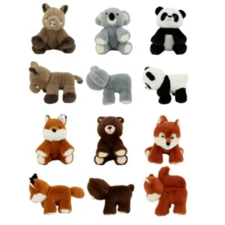 Peluche animaux de la foret