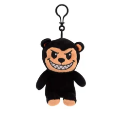 Peluches animal en cage 6ass