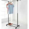 Penderie 1 barre extensible