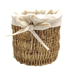 Petite paniere naturelle/ tissu