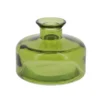 Petit vase verre vert