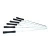 Piques a brochettes en metal ave