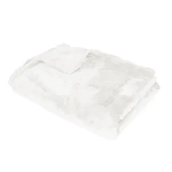 Plaid comfy 150x200cm blanc