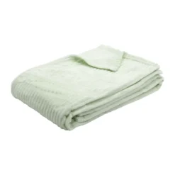 Plaid cotele 130x160cm vert