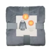 Plaid hoodie gris simply cosy