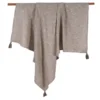 Plaid india 130x170cm creme