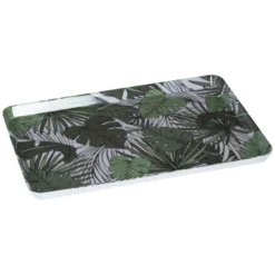 Plateau jungle vert/noir 45x30cm