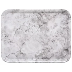 Plateau marbre blanc 33x43cm
