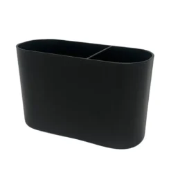 Porte brosse a dent noir mat