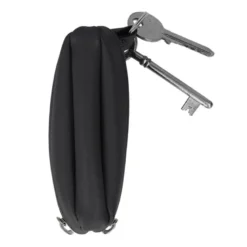 Porte monnaie grain de cafe noir