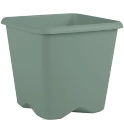 Pot carre chorus 20cm vert