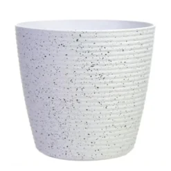 Pot de fleur rond plast d.18cm