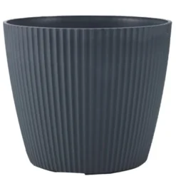 Pot plastique nervure o18cm