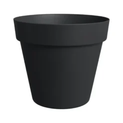 Pot polypro noir o25cm