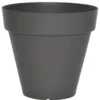 Pot rond patio d50 gris
