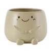 Pot visage beige o15cm