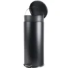 Poubelle a pedale 30l noir