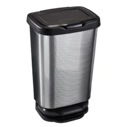 Poubelle pedale jive 40l carbone