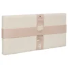 Pouf pliable double soana blanc