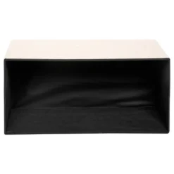 Pouf pliable double soana blanc