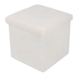 Pouf rangement teddy