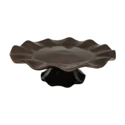 Presentoir a gateau bords vague